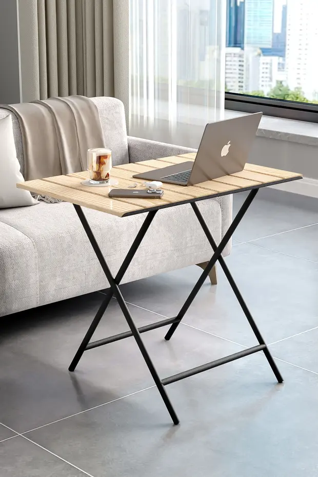 Metal Ayaklı Ders Çalışma Masası